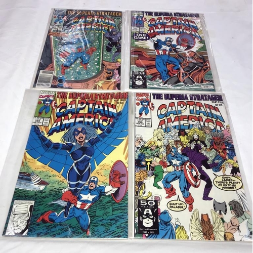 1392 - A good collection of Captain America Avengers & Fantastic 4 comics