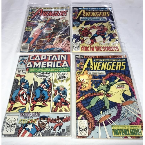 1392 - A good collection of Captain America Avengers & Fantastic 4 comics