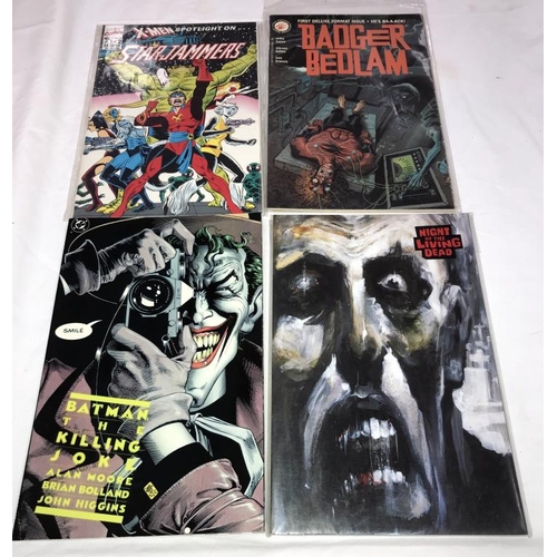 1403 - A good collection of graphic novels & mini series comics including Night of the living dead, Vampire... 