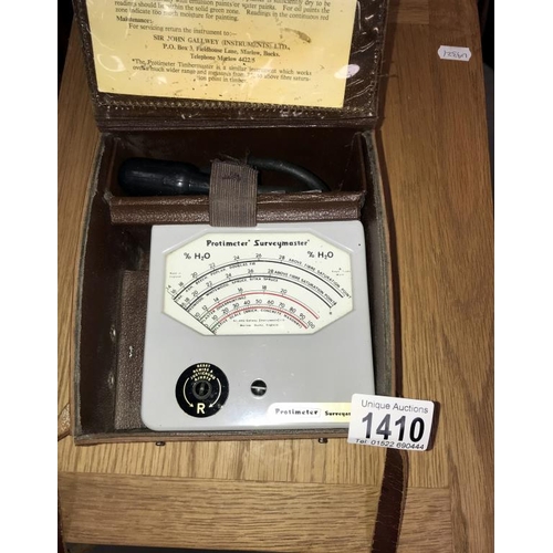 1410 - A vintage Protimeter survey master