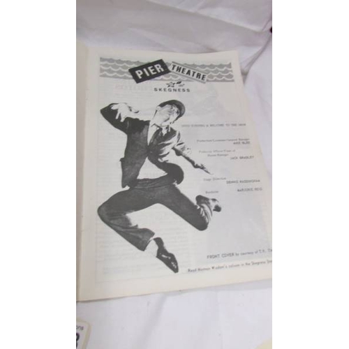 2093 - A Skegness Pier theatre programme signed by Norman Wisdom.