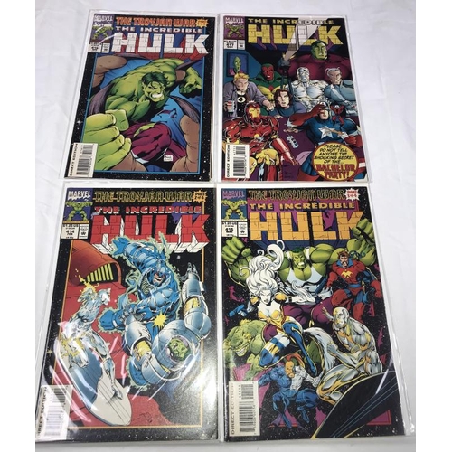 1318 - Approximately 68 Marvel Hulk comics