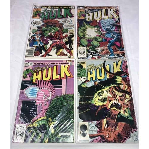 1318 - Approximately 68 Marvel Hulk comics