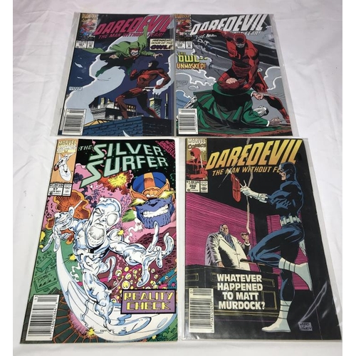 1332 - A good collection of Marvel comics including The Thing & Spider Woman etc.