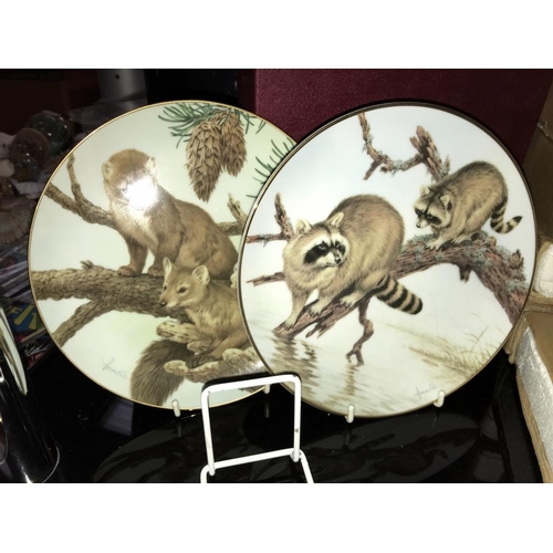 1340 - 6 boxed Royal Worcester N.S.P.C.C. Christmas plates & 4 unboxed. 2 x 1987, 2 x 1988, 2 x 1989, 2 x 1... 