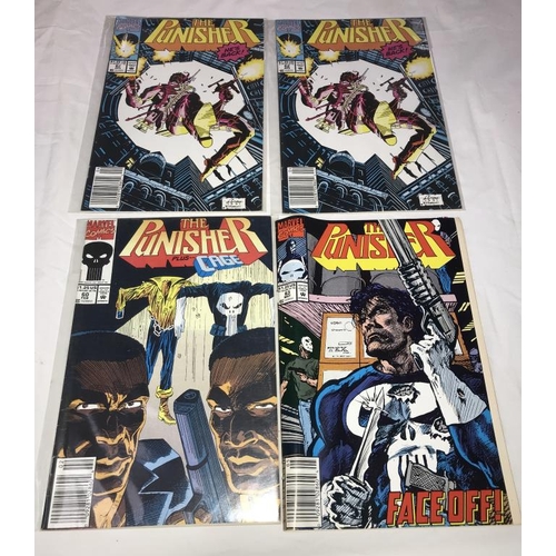 1341 - A collection of Marvel The Punisher comics (approximately 46 & most in bags)