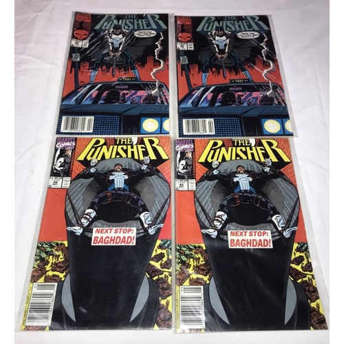 1341 - A collection of Marvel The Punisher comics (approximately 46 & most in bags)