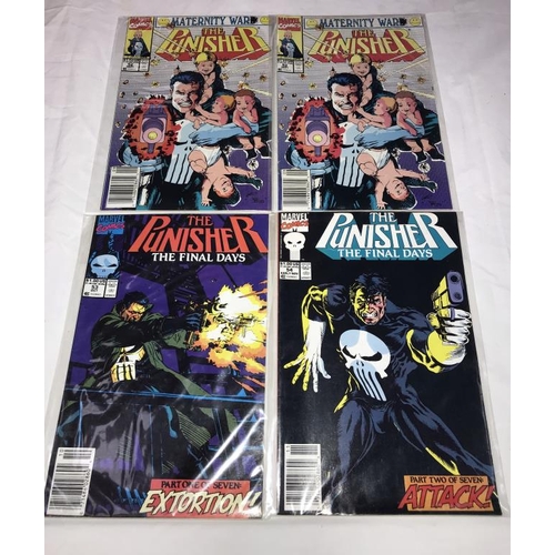 1341 - A collection of Marvel The Punisher comics (approximately 46 & most in bags)