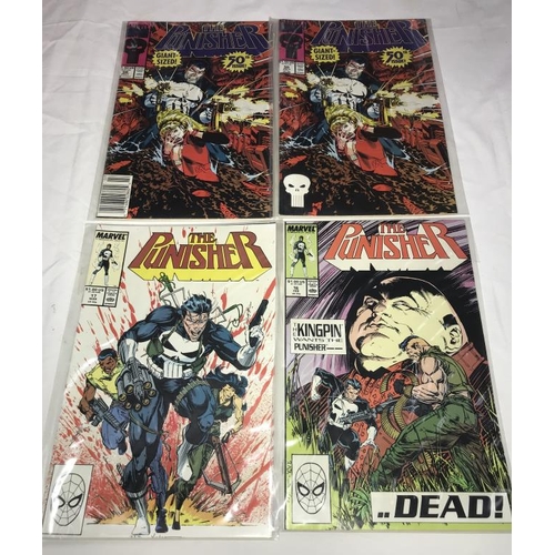 1341 - A collection of Marvel The Punisher comics (approximately 46 & most in bags)