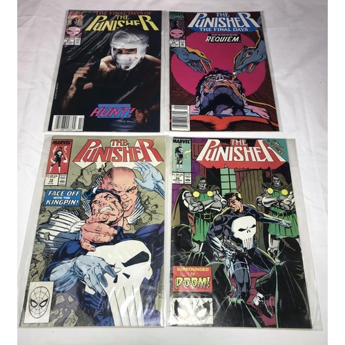 1341 - A collection of Marvel The Punisher comics (approximately 46 & most in bags)