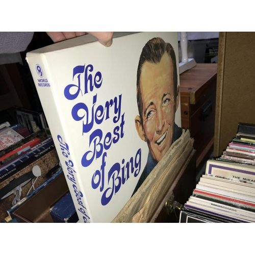 1427 - A quantity of vinyl records including Classical, Frank Sinatra, Kenn Dodd & George Formby etc