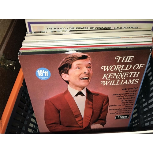 1427 - A quantity of vinyl records including Classical, Frank Sinatra, Kenn Dodd & George Formby etc