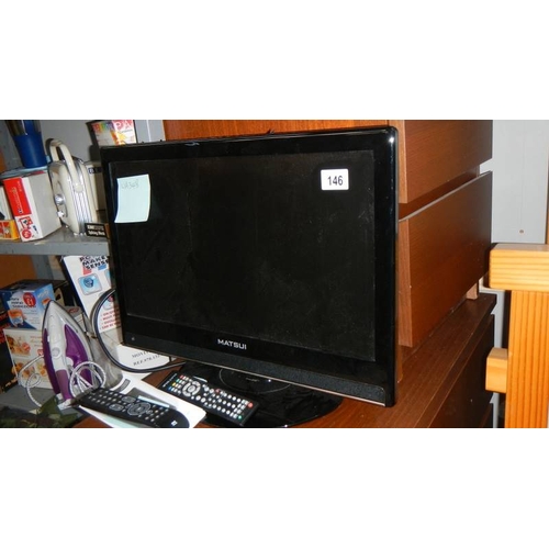 146 - A Matsui television. (collect only)