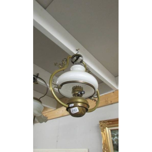 2163 - A ceiling oil light. (collect only)