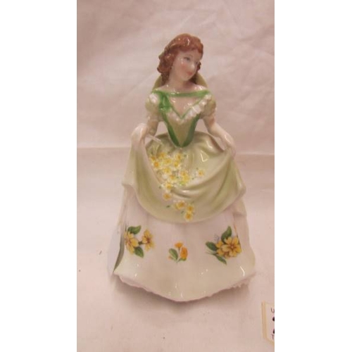 2452 - Two Royal Worcester figurines - First Dance and Sweet Primrose.