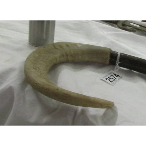 2574 - An old shepherd's crook. (collect only)