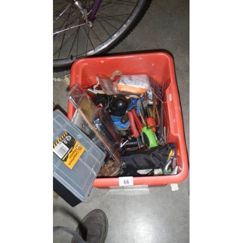 66 - A red box full of tools. (collect only)