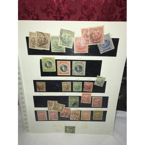 2234 - A good collection of Victorian, Edward VII and George V commonwealth stamps.