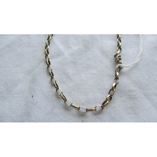 32 - A 9ct gold neck chain, 7.2 grams.