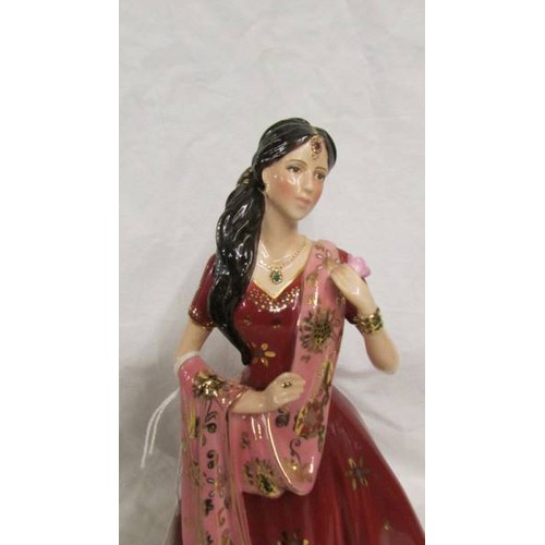 1158 - A Royal Staffordshire figurine, Ruby Princess, Limited edition, 295/2950.