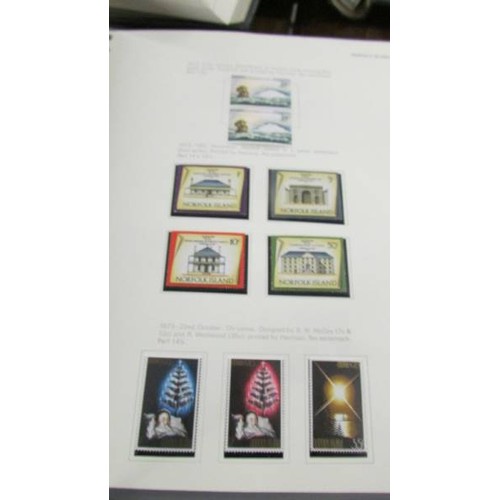 1212 - An excellent collection of mainly mint commonwealth stamps, 1940's to 1980's.