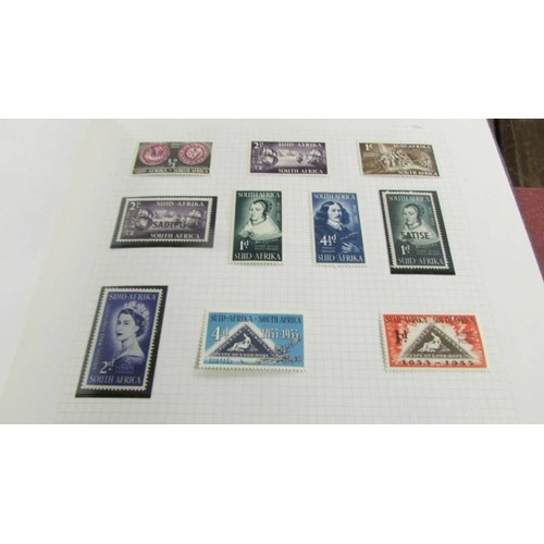 1212 - An excellent collection of mainly mint commonwealth stamps, 1940's to 1980's.