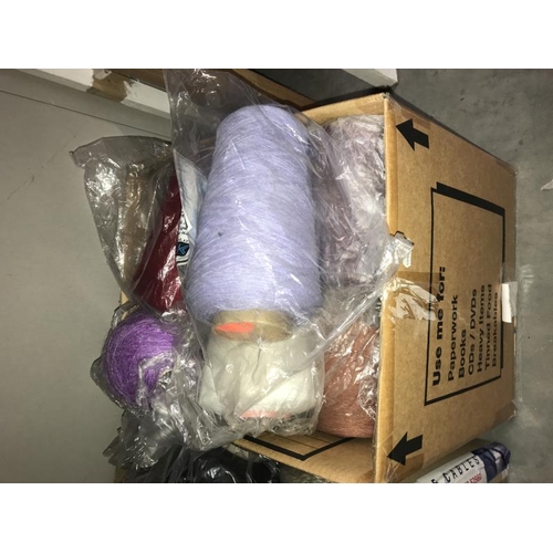 11 - 4 boxes of knitting yarn COLLECT ONLY