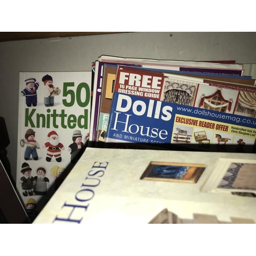 18 - A good selection of reference books on Dolls houses etc COLLECT ONLY