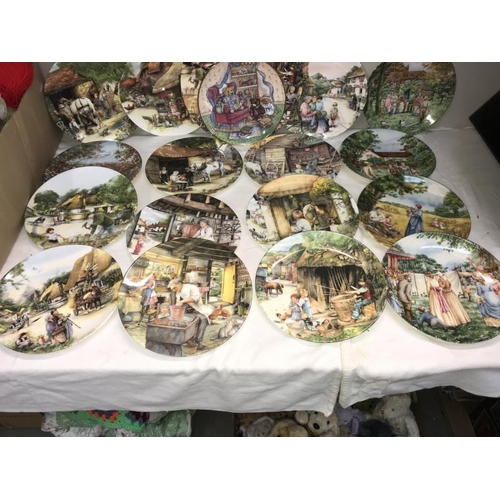 25 - An assortment of collectors plates including Royal Doulton