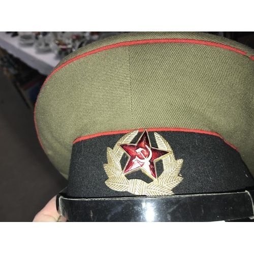 29 - A Russian Soviet military visor cap