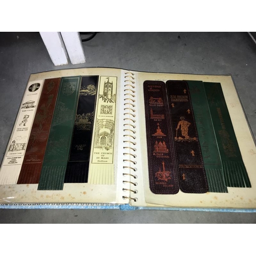 46 - A Large collection of over 200 bookmarks. Made from card, leather, cloth etc. This collection of boo... 