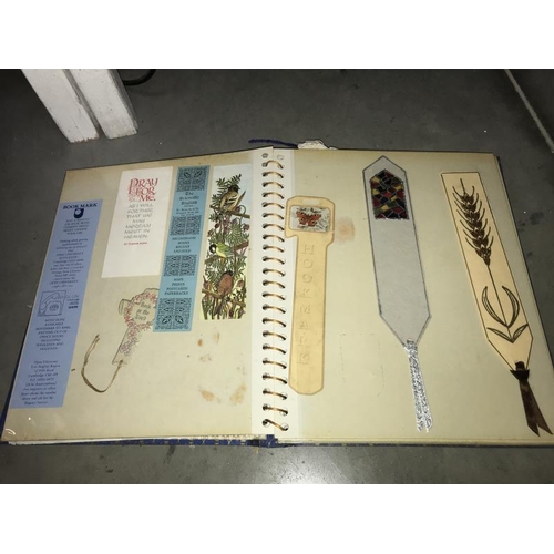 46 - A Large collection of over 200 bookmarks. Made from card, leather, cloth etc. This collection of boo... 