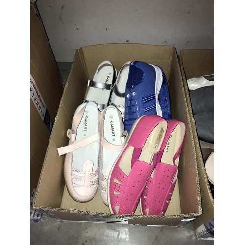 5 - A quantity of new ladies shoes in size 7, plus a selection of ladies shoes in size 6