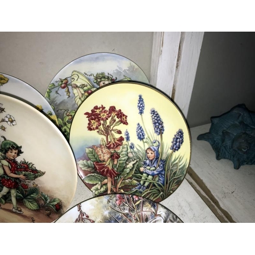 56 - 23 Wedgwood fairy collectors cabinet plates