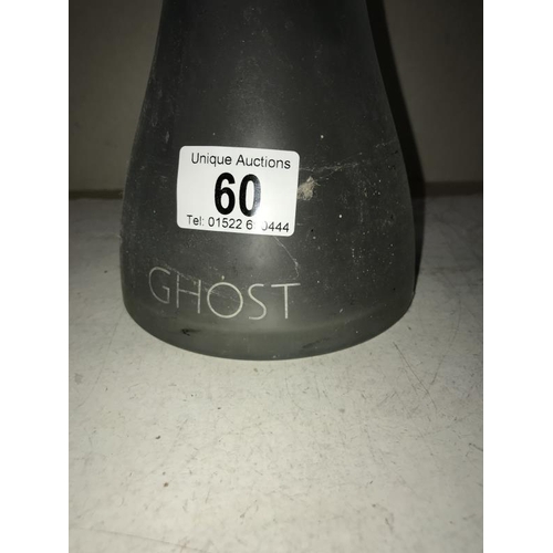 60 - A large Ghost perfumery/chemist shop display bottle, height 45cm, (the contents are not perfume) COL... 