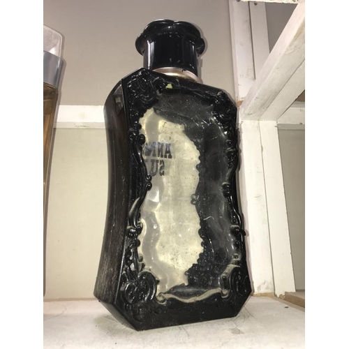 62 - A large Anna Sui perfumery/chemist shop display bottle, (no inner stopper so black loss from side of... 