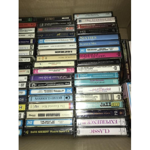 69 - A good selection of music cassette tapes including Doris Day, Cliff Richard etc.