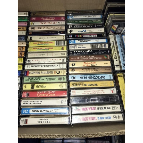 69 - A good selection of music cassette tapes including Doris Day, Cliff Richard etc.