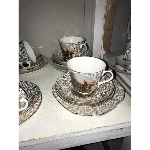 85 - 2 vintage tea sets and a part tea set