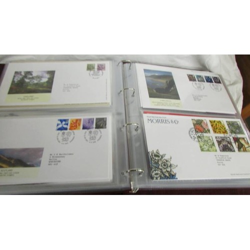 1225 - Two folders of first day covers.