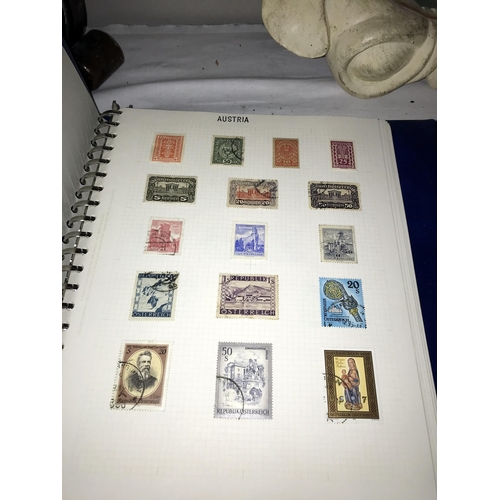 132 - 6 albums of World stamps