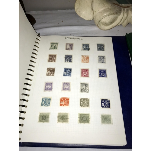 132 - 6 albums of World stamps