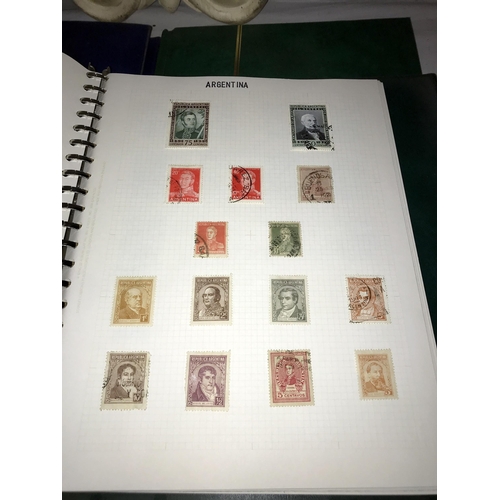 132 - 6 albums of World stamps