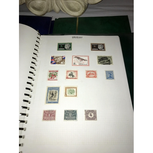 132 - 6 albums of World stamps