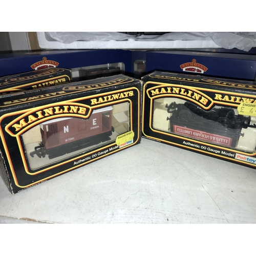 89 - A quantity of Bachmann Branch Line & Pali toy Mainland 00 gauge boxed rolling stock