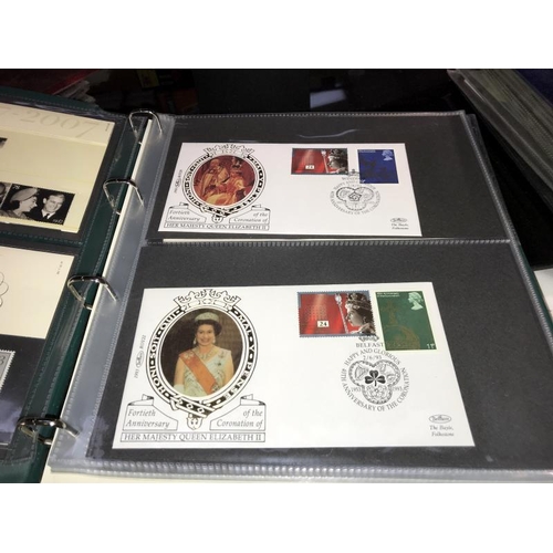 149 - A collection of definitive sets & an alum of first day covers