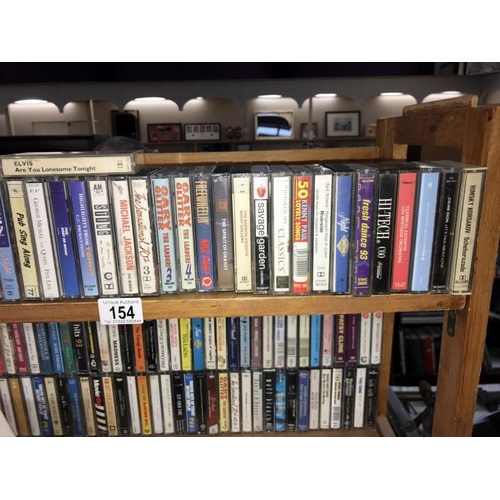 154 - Over 120 music cassettes - various artists