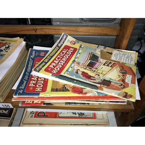 155 - A quantity of 1938 'The farmer home', 1934 & 1935 Practical Motorist & 1964/67 Motor sport magazines... 