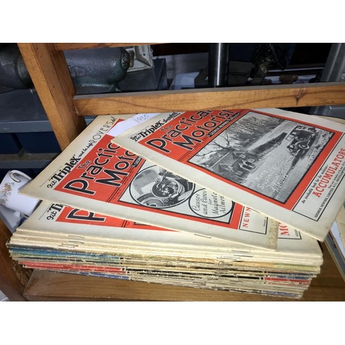 155 - A quantity of 1938 'The farmer home', 1934 & 1935 Practical Motorist & 1964/67 Motor sport magazines... 