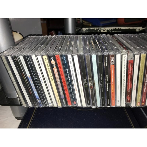 158 - A quantity of music CD's including Adele, Kate Bush & The Rolling Stones etc.